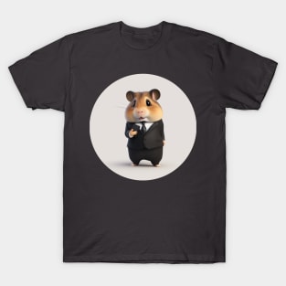 Hamster as a businessman (no text) T-Shirt